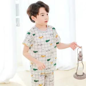 PL SS44-10 아동내복 여름 반팔 유아 아동 실내복 잠옷 상하 25SS