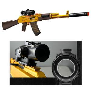 골드 AK 47 장난감총 탄피 스펀지 총알 가짜총 너프건