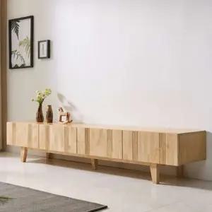 원목 서랍거실장 2000 75인치 85인치티비