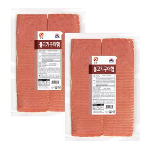 [보금푸드] 사조 오양 불고기구이햄 1kg 2개