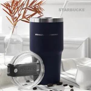 위팩토리스토어 스탠리x스타벅스 DT클래식 네이비 텀블러 591ml