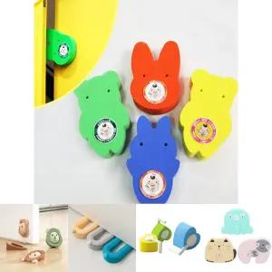 캐릭터 도어 문틈 손 보호대/스톱퍼/소음완화/아이손가락/다용도/아이손보호/가드/안전/예방용/스토퍼/방문