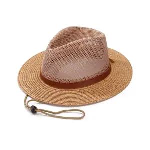 여름 메쉬 밀짚모자 바캉스 휴양지 남자 페도라 모자 페도라모자 페도라모자남성 남자페도라모자