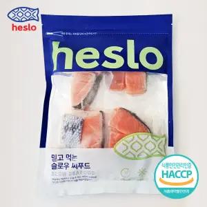 가시없는 순살 연어 400g 1팩 연어 스테이크 구이 소포장 무염 필렛