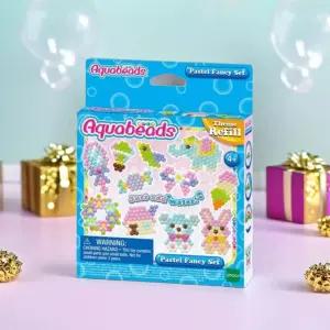 아쿠아비즈 파스텔 팬시 디자인 컬렉션 미술놀이 구슬 비즈공예 악세사리 만들기 (2개)