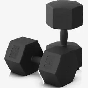 이고진 블랙육각 덤벨 아령 10kg 2개 아령세트 웨이트 운동