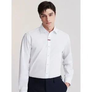 [하프클럽/듀퐁]플라켓 트리콜로르 953 컴포터블 셔츠 화이트 SE5FM22LS953SWH