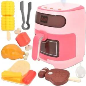 수증기가 나오는 스팀 쿠킹 에어프라이어 체리핑크 oz-3340 pink 소꿉 주방 놀이 소품/도우/세트/과일/썰기