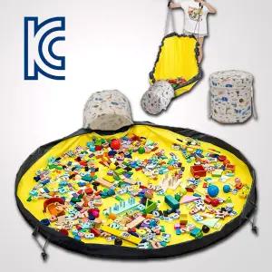 우리공간 대형 145cm 장난감 정리함 레고 플레이 박스/매트/정리/보관함/모래/놀이/정리대/수납