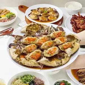 열정바다 국내산 몽당 암꽃게 간장게장2.3kg내외(6미)