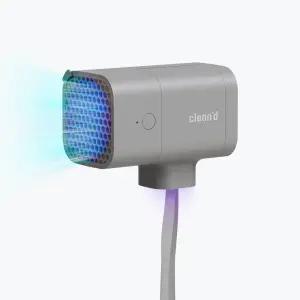 [10만대 판매 인증! 99.9% 살균력] 클린디 윈디 CL-403 무선 칫솔살균기 그레이 1인용 욕실 자외선 건조기 UV-C LED 휴대용 소독기