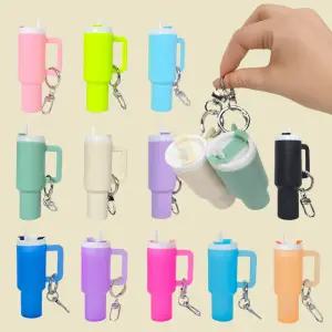 텀블러 립밤 케이스 키링 수납 보관 키홀더 백참 미니어쳐