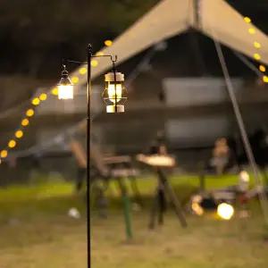 [생활살림]캠핑 랜턴 거치 스탠드 걸이형 폴대형