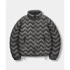 디미트리 블랙 DIMITRI BLACK VLAD 라이트 쉘 경량 자켓_헤링본 웰딩 차콜