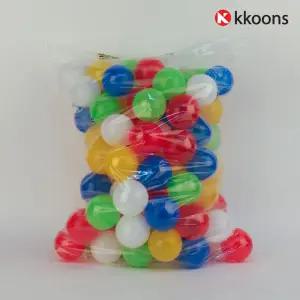 어린이 놀이용 플라스틱 볼 100개 세트 8.5cm 안전 장난감 다용도공 놀이세트 유아장난감 플라스틱볼 놀이용공 어린이볼 실내놀이 어린이놀이 어린이용품