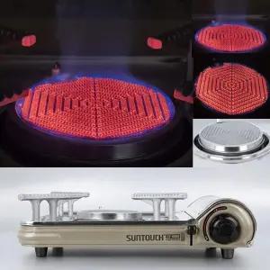 국산 KC인증 고화력 가스버너 세라믹헤드 2중안전장치 휴대용 브루스타 가스레인지