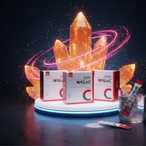 고려은단 메가도스C 비타민C 2000mg 100포 3박스