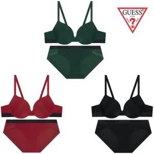 게스 블랙밴딩 골드로고 브라팬티세트 3종 택1 GDWBR911GDWBP911 1614030