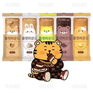 맘스케이크 오븐에 구운 플랫파운드 5가지맛 30개 / 아몬드 코코넛 레몬 카카오 황치즈