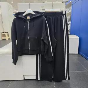 [에꼴리에]에꼴리에 레이스트랙후드집업점퍼 레이스트랙롱와이드바지 26OT7