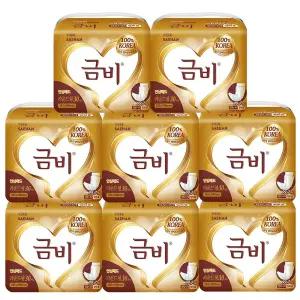 금비 성인기저귀 라운드형 8팩 (총240개) 골드 속기저귀