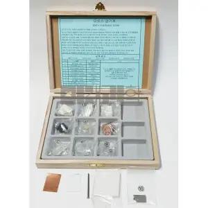 과학교구 암석 광물 상대적 굳기비교 모스 굳기계 10종 과학교실 실험 과학왕