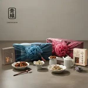 청록당 수제 호두정과 도라지정과 선물세트 명절 상견례 보자기