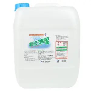 진로발효 바이오 크린콜 75프로 손소독 알콜 20L, 1개