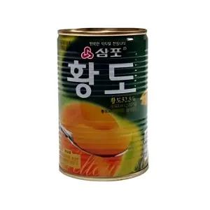 삼포 황도슬라이스400g