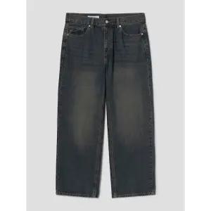 [에잇세컨즈] 빈티지 와이드 핏 데님 팬츠 - 블루 (456121CMBP)