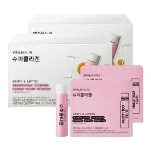 바이탈뷰티 슈퍼콜라겐 25mlX28개입X2박스+5개입X2개 / 액상 저분자 피쉬 콜라겐 펩타이드