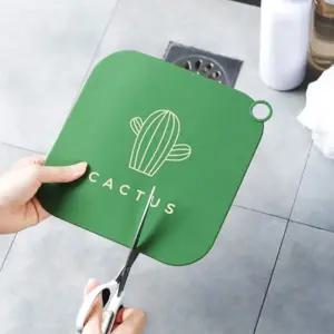 사각 하수구덮개 커버 배수구캡 욕실 베란다 덮개/악취/화장실/세탁실/하수구/배수구/카바/뚜껑/냄새/차단