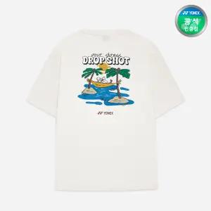 요넥스 배드민턴 오버핏 캐주얼 반팔 티셔츠 261TS052U