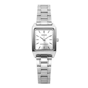 카시오 CASIO LTP-V007D-7EUDF 스퀘어 아날로그 여성 메탈시계