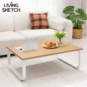 쥬디스 1200 좌식 책상[착불]거실 소파테이블 낮은 탁자 국내제작 E0등급