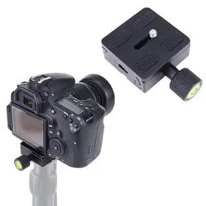 카메라 미니 도브테일 플레이트 마운트 수평계 삼각대 헤드