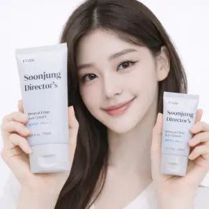 에뛰드 순정 디렉터 무기자차 선크림 SPF50+ 50ml+20ml