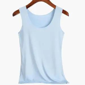 아이스 노라인 나시 여성 런닝 슬리브 민소매