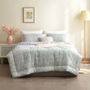 코스트코 박홍근홈패션 고밀도 면 프린트 차렵이불 - 퀸 1개