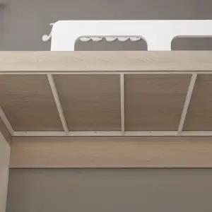 벙커형 침대책상 심플 세트 등학생 어른 수납형 더블 벽걸이 원룸 이층