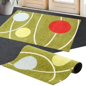 세방울현관매트 출입구발판 아파트신발장 발매트 깔판 현관코일매트