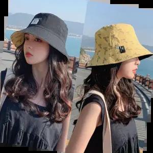 보온 은창)유캔두잇 레터링 벙거지 면 모자 사파리 선캡