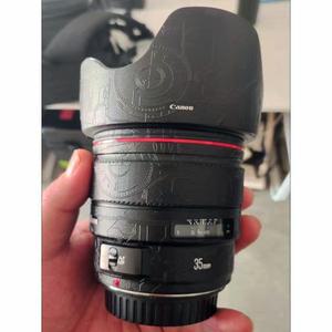 캐논호환 EF 35mm F1.4 L II USM 안티 스크래치 카메라 렌즈 스티커 코트 랩 보호 필름 바디 프로텍터 스킨