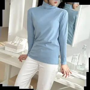 여자빅사이즈폴라티 소렌 스판 피치기모 하이목 폴라티 SD-231123