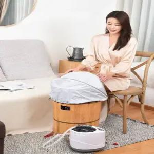 훈증 족욕통 스팀 대아 찜질기 발 족욕기 족탕기 깊은