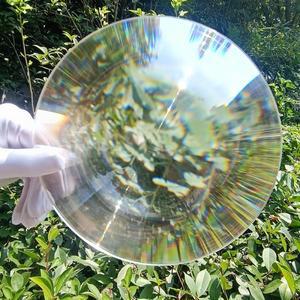 300mm PMMA 태양광 집광 프레넬 렌즈 대형 원형 스포트라이트 집광기 확대경 120 180 220 360 2000mm 초점