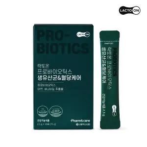락토온 서울약사신협 프로바이오틱스 생유산균 혈당케어 30포 1박스