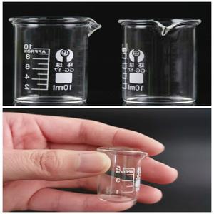 5ml,10ml,25ml,50ml,100ml,150ml,200ml,250ml,1000ml 파이렉스 유리 비커 붕규산염 GG-17 눈금