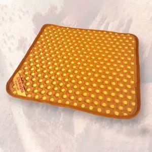 황토 세라믹볼 지압 방석 엉덩이 허리 건강 사계절 온열 매트