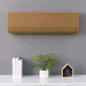 스판 벽걸이형 에어컨커버 덮개 보관함 먼지차단 탄성 온풍기 커버 선풍기 덮개